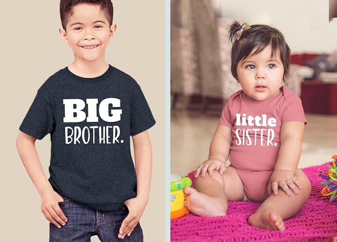 Unordinary Toddler Big Brother Little Sister Outfits brother sister Sibling Matching Baby Newborn Girl Set thumbnail 4