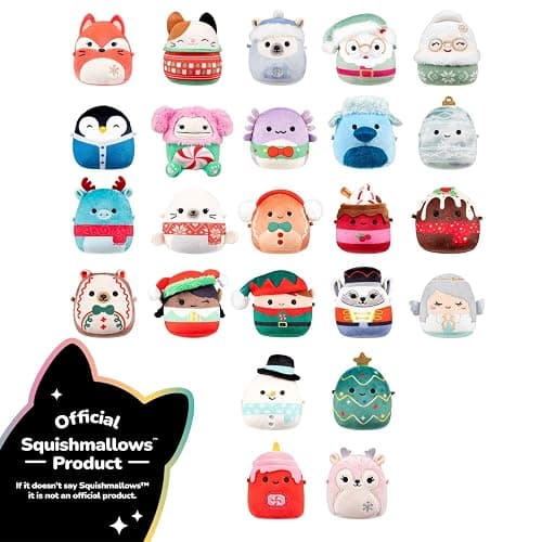 Micromallows Squishmallows Original Official 24-Day Holiday Plush Advent Calendar thumbnail 2