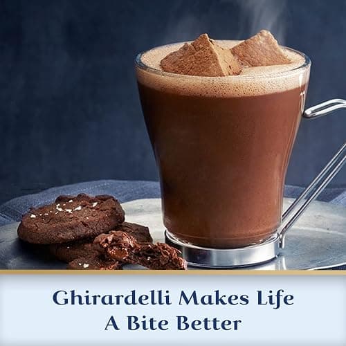 Ghirardelli Double Chocolate Hot Cocoa Mix, 0.85-Ounce Packets (Pack of 10) thumbnail 8