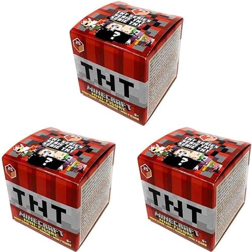 Minecraft TNT Series 25 Mini Figure Mystery Pack (Bundle of 3 Packs) - Image 1