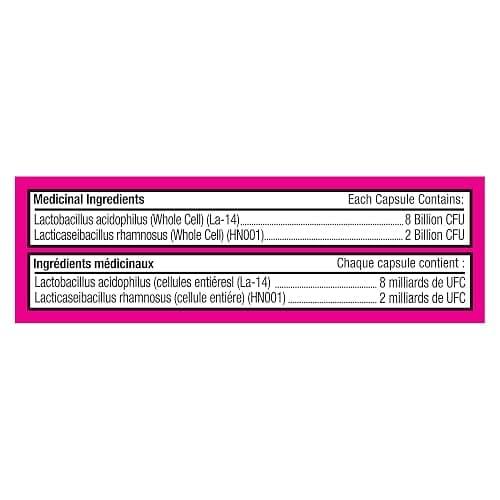 OLLY Supplement Capsules gluten free multi-strain female-focused probiotic supplement Happy HOO-HA supports vaginal health 25 capsules thumbnail 2