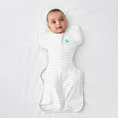 Love to Dream Swaddle UP, Baby Sleep Sack, Self-Soothing Swaddles for Newborns, Get Longer Sleep, Snug Fit Helps Calm Startle Reflex, New Born Essentials for Baby, 1.0 TOG, 5-8.5 lbs, Dreamer thumbnail 2