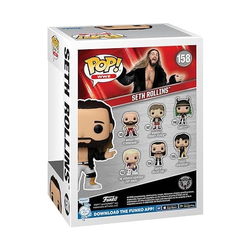 Funko POP! WWE: Seth Rollins with Coat - Collectable Vinyl Figure - Gift Idea - Official Merchandise - for Kids & Adults - Sports Fans - Model Figure for Collectors and Display thumbnail 3