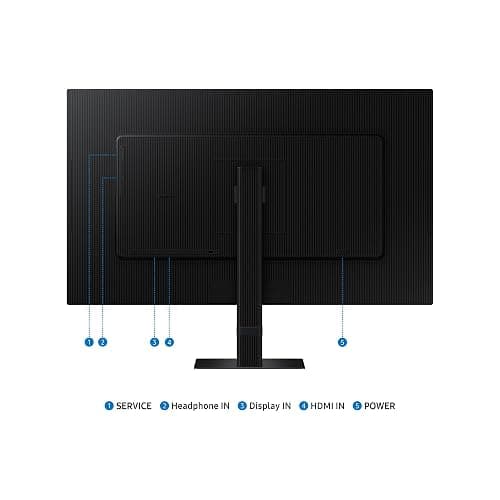 Samsung ViewFinity S70D 4K-Monitor 27 Zoll, UHD, 3.840 x 2.160, 60 Hz, HDR10, Easy Setup-Ständer, Eye Saver Mode, LS27D700EAUXEN thumbnail 4