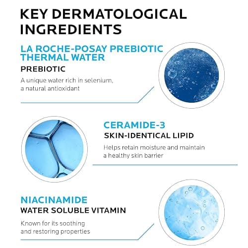 La Roche-Posay Toleriane Double Repair Face Moisturizer, Daily Moisturizer Face Cream with Ceramide and Niacinamide for All Skin Types, Oil Free, Fragrance Free - 5.07 Fl Oz (with Travel Purifying Cleanser) thumbnail 4