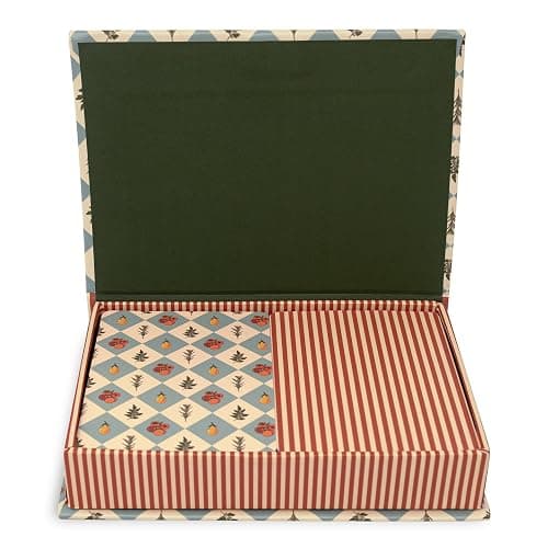 ban.do 2 Decks of Playing Cards, 52-Count Standard Card Deck with Case, Cute Playing Cards in Decorative Storage Box, Garden thumbnail 4