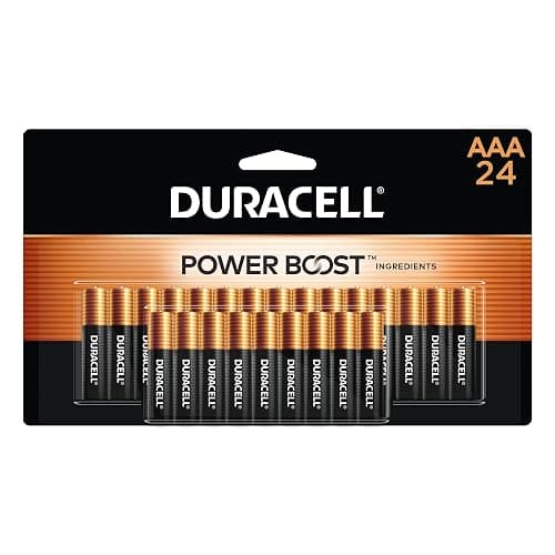 Duracell Coppertop AAA Batteries with Power Boost Ingredients, 24 Count Pack Triple A Battery with Long-Lasting Power, Alkaline AAA Battery for Household and Office Devices - Image 1