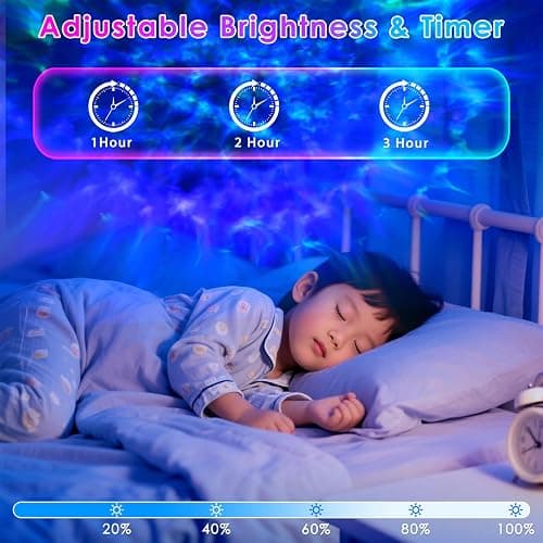 Galaxy Projector for Bedroom, Galaxy Light Projector with 41 Lighting Modes, Starry Nebula Ceiling Night Light with Timer and Remote, Room Decor, for Christmas, Birthdays thumbnail 3