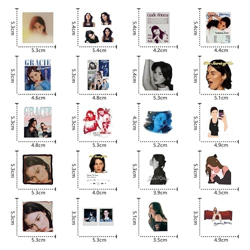 Gracie Abram’s stickers (64 pack) thumbnail 4
