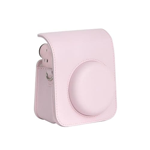 Fujifilm Instax MiniI 12 Instant Film Camera Blossom Pink, Fujifilm Instax Mini Twin Pack Instant Film 20 Prints, Prtotective Case, Gift Bundle thumbnail 4