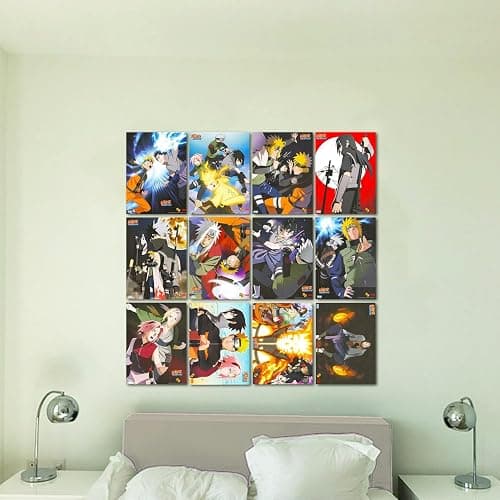 Naruto Poster Book Party Favors Super Set - 60 Pcs Naruto Shippuden Posters Featuring Sasuke, Itachi, and More | Anime Party Decorations Room Decor Bundle for Kids, Teens, Adults thumbnail 2