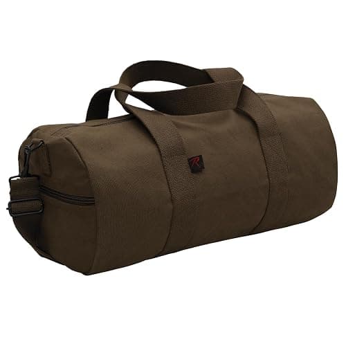 Rothco Heavy-Duty Canvas Shoulder Duffle Bag - Rugged Travel Gym Gear Equipment Bag - Image 1