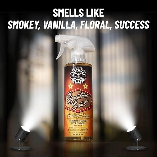 Chemical Guys AIR_069_16 Signature Scent Premium Air Freshener and Odor Eliminator, Smell of Success (Great for Cars, Trucks, SUVs, RVs, Home, Office & More) 16 fl oz thumbnail 4