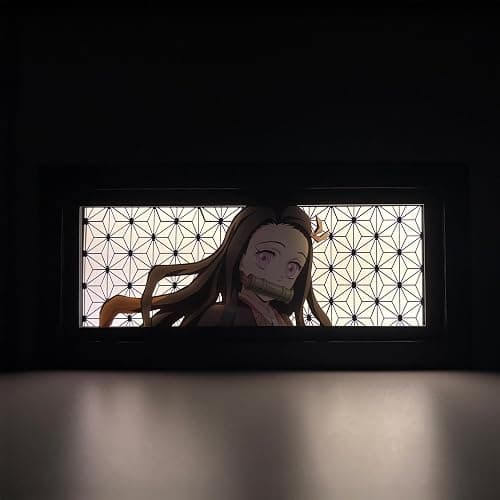 Nezuko Light Box - Demon Slayer – Anime Lamp Figure Night Light – 3D Anime Room Décor Gift for Otaku thumbnail 3