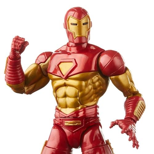 Marvel Hasbro Legends Series 6-inch Modular Iron Man Action Figure Toy, Includes 4 Accessories and 1 Build-A-Figure Part, Premium Design and Articulation thumbnail 6