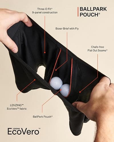 SAXX Underwear Co. Men's Underwear with Pouch Support Ultra Boxer Brief Fly, 5 or 7 Pack thumbnail 4