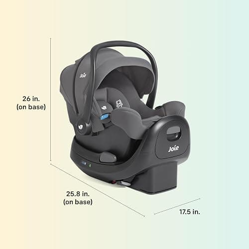 Joie Baby, Rue™ LX Spin, 180° Rotating Base, 4-Position Recline, UPF 50+ Expandable Canopy (Mocha) thumbnail 2