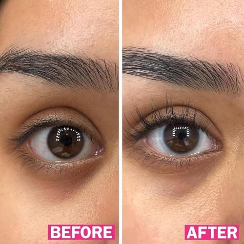 fLASH Eyelash Serum Mini for Long, Curled Natural Lashes - Enhances & Strengthens, Safe & Effective Formula for Contact Wearers & Sensitive Eyes, Travel Size, 6 Week Starter Supply - 1mL (0.034 Fl Oz) thumbnail 3