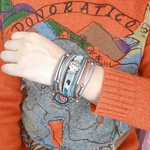GelConnie Leather Wrap Bracelet  thumbnail 2
