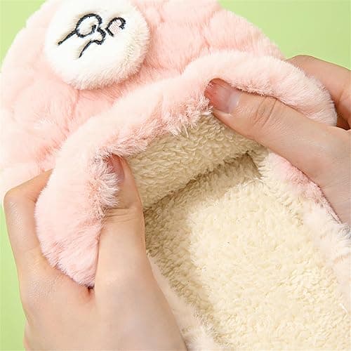 Thigies Damen Hausschuhe Winter Plüsch Warm Pantoffeln Herren Foam Slipper Rutschfest Flauschig Hausschuh thumbnail 7
