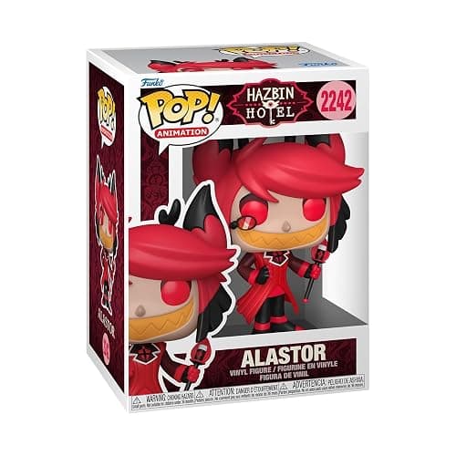 Funko Pop! Animation: Hazbin Hotel - Alastor - 1/6 Odds for Rare Chase Variant - Collectable Vinyl Figure - Gift Idea - Official Merchandise - Toys for Kids & Adults - Animation Fans - Image 1