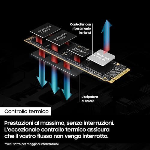 Samsung Memorie MZ-VAP4T0BW 9100 PRO SSD Interno da 4TB, PCIe 5.0 x4, NVMe 2.0, SSD Progettato per Professionisti e Gamer, Compatibile con PC e Playstation 5 thumbnail 6