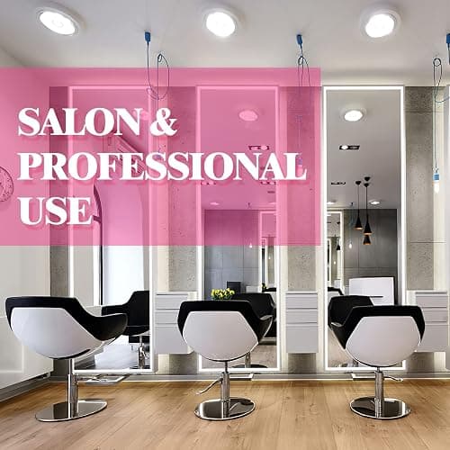 1 PC Heat Resistant Silicone Mat for Curling Iron Hair Straightener Flat Iron and Hot Styling Tools 9" x 6.5", Pink (1PC) thumbnail 5