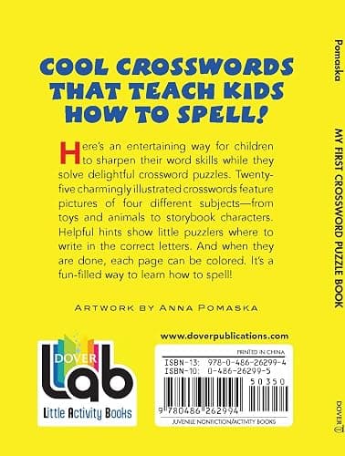 My First Crossword Puzzle Book (Dover Little Activity Books: Puzzles) thumbnail 2