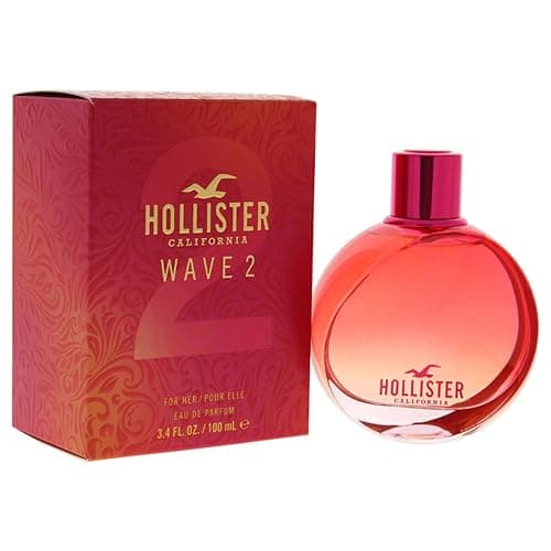 Hollister Wave 2, Eau de Parfum Spray, WoMen, 3.4 Ounce - Image 1