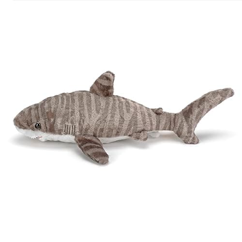Wild Republic Tiger Shark Plush Soft Toy, Cuddlekins Cuddly Toys, Gifts for Kids 40 cm thumbnail 5