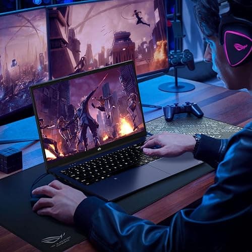 NIMO 15.6" Light-Gaming-Laptop, 8 Cores AMD Ryzen 7 Pro 6850U 32GB LPDDR5 RAM 1TB SSD (Beat i7-1360P Up to 4.7GHz) AMD Radeon 680M GPU IPS FHD Computer with 100W Type-C Backlit Keyboard Fingerprint thumbnail 9