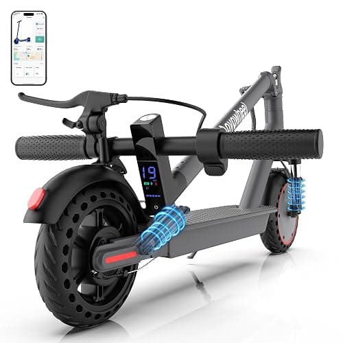 Aovowheel Electric Scooter for Adults, Folding E Scooter with 350W/500W Motor 16/24 Mph Top Speed, Max 19-23 Miles Long Range, 8.5''/10''/14''Tires Commuting Scooters with Dual Brakes System, APP - Image 1
