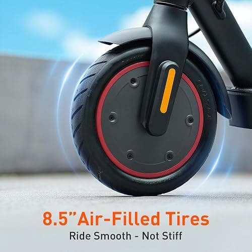 Fcgeoi Electric Scooter, 1500W/1000W/500W Peak Powerful Motor, 28/25/18 MPH, 28/23/21 Miles, 10"/9.3"/8.5" Pneumatic Tires, UL2272 Certified, Headlight, Foldable Commuting Electric Scooter for Adults thumbnail 5