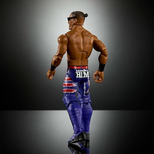 Mattel WWE Elite Action Figure & Accessories, Series #121, 6-inch Collectible Carmelo Hayes with 25 Articulation Points & Swappable Hands thumbnail 3
