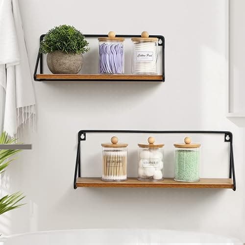 6-Pack Bamboo Qtip Holders - Bathroom Storage for Cotton Balls, Swabs, Pads, Floss thumbnail 6