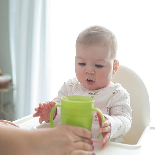 Dr. Brown's Toddler Feeding Starter Set, Travel Bundle with Cheers360 Spoutless Training Cup with Handles, 6m+, 4 Piece thumbnail 13