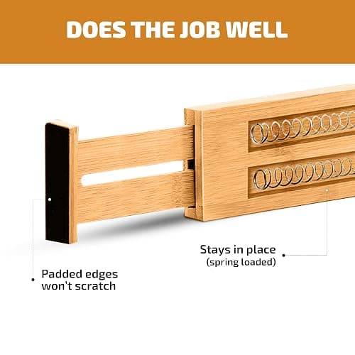 Bamboo Drawer Dividers thumbnail 7