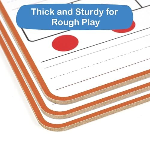 Aizweb Phonemic Awareness Dry Erase Board,9" x 12" Syllable Small Whiteboard,Speech Therapy Material Phonics Games, Letter Sound,Science Reading Manipulative,Preschool Kindergarten Classroom Must Have thumbnail 4