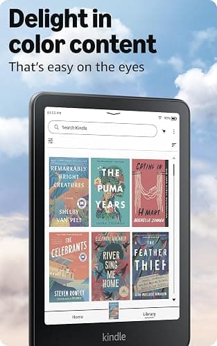 Like-New Amazon Kindle Colorsoft Signature Edition 32GB (newest model) – With color display, auto-adjusting front light, wireless charging, and long battery life - Metallic Black thumbnail 3