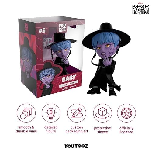 Youtooz Kpop Demon Hunters Baby 5.2" Vinyl Figure, Collectible Baby Figure from Kpop Demon Hunters Vinyl Collection thumbnail 4