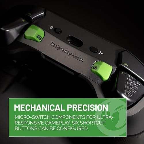 NACON Revolution X Unlimited Advanced Precision Controller Officially Licensed for Xbox Series X | S, Xbox One, Windows 10/11 PC & Android - Wired and Wireless - Charging Station thumbnail 8
