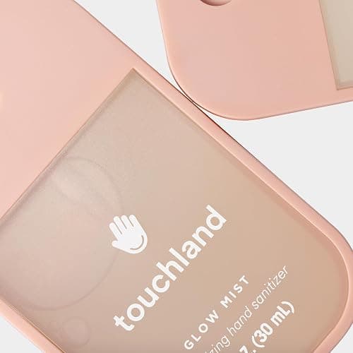 Touchland Glow Mist Revitalizing Hand Sanitizer Spray, Rosewater scented, 30ml., Travel Size thumbnail 6