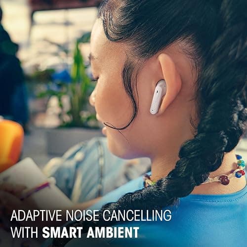JBL Tune Flex 2, Kabellose Bluetooth-In-Ear-Ohrhörer mit Noise-Cancelling, 48 h Wiedergabezeit, IP54 wasser - und staubgeschützt, Multipoint-Verbindung, Ergonomisches Design, Weiß thumbnail 2