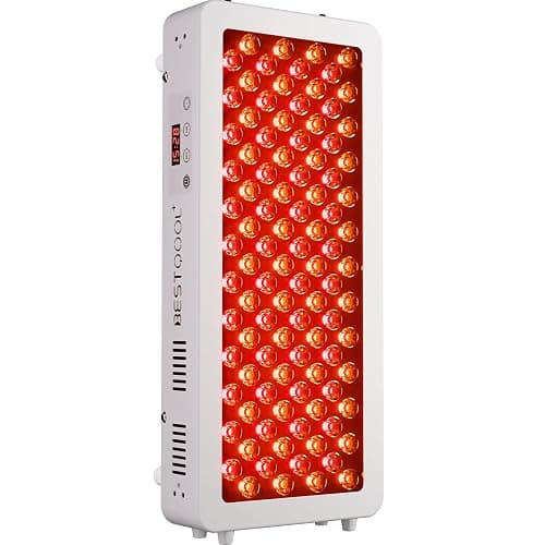 BestQool Red Light Therapy for face Body, 4 Wavelengths Infrared Red Light Therapy, 100 Elite Grade Dual Chip LEDs, High Power Red Light Panel, Infrared Light Therapy Device, Modular Design. 170W - Image 1