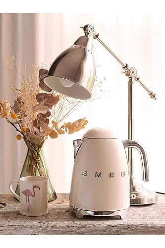 Smeg, Bollitore Elettrico KLF03CREU 1,7 L, Filtro Anticalcare Lavabile, Autospegnimento di Sicurezza, Indicatore Livello di Acqua, Base Antiscivolo e Avvolgicavo Integrato, Potenza 2400W, Panna thumbnail 4