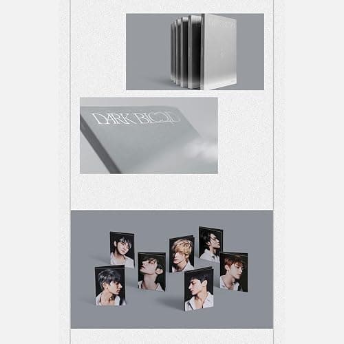 ENHYPEN - [DARK BLOOD] (ENGENE / Random Ver.) Photobook R + Photocard + Sticker + Postcard + Gift thumbnail 3