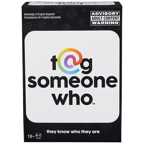 Spin Master Games, Tag Someone Who, The Viral Hit Adult Card Game, Bachelorette Party Activity, Meme Party Game, 3-8 Players, for Ages 18 & Up thumbnail 6