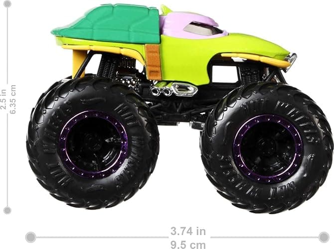 Hot Wheels Monster Trucks 2-Pack, Demolition Doubles Set of 2 Toy Vehicles in 1:64 Scale, for Kids & Collectors (Styles May Vary) thumbnail 3
