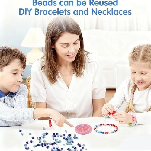 3PCS Picky Pad Skin Picking Fidget Toys for Adults Kids, Sensory Fidget Toy for Adhd, Picky Pads with DIY Beading Kit, Stress & Anxiety Relief Toys For Dermatillomania & Trichotillomania thumbnail 2
