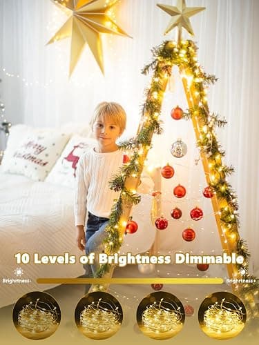 3-Pack 78FT 240 LED Fairy Lights Battery Operated with Timer & Remote, Waterproof Twinkle Lights Indoor Outdoor 8 Modes for Bedroom Centerpiece Wedding DIY Party Christmas Classroom Dorm Decoration thumbnail 3